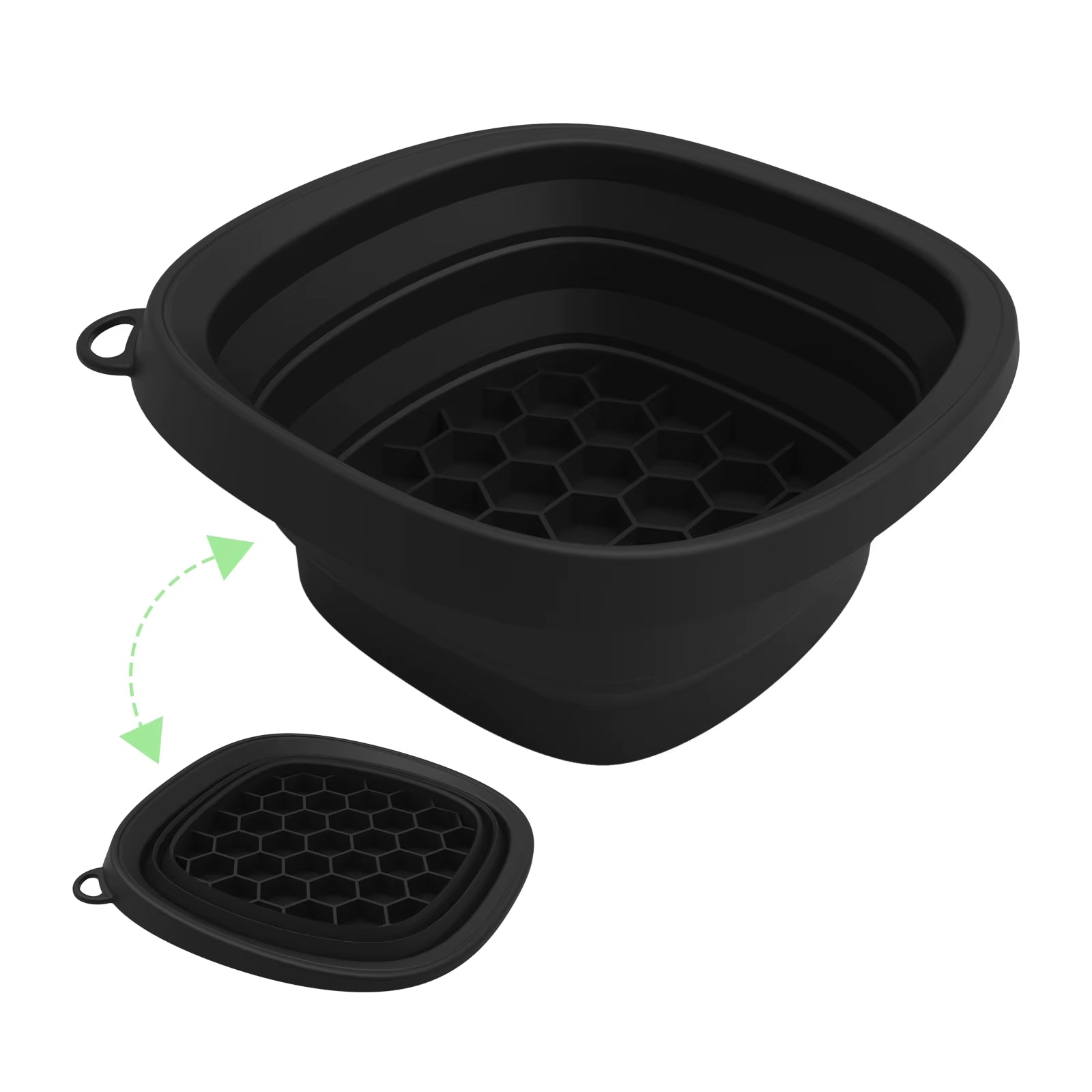Collapsible Silicone Face Ice Bath Tray Cold Therapy for Facial Puffiness Portable Cryo Skin Tool Travel Beauty Bowl Facial Tool